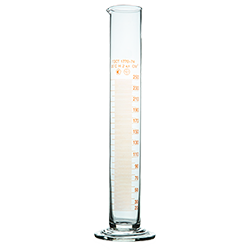 Цилиндры мерные на стеклянном основании