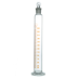 Цилиндры мерные с пришлифованной пробкой, на стеклянном основании
