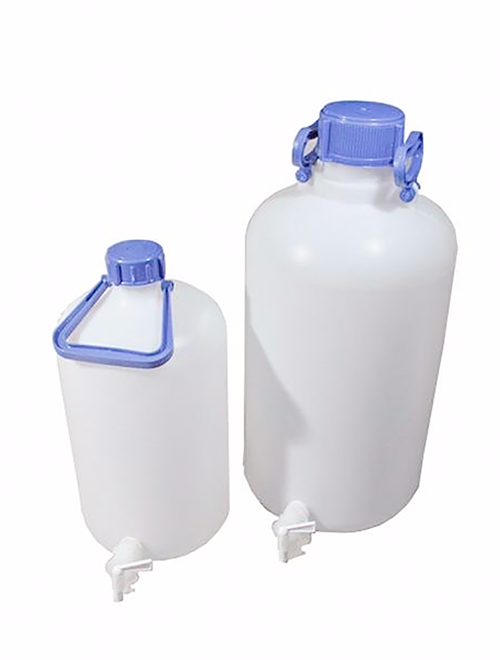 Емкости для общелабораторного применения (бутыли с краном)
