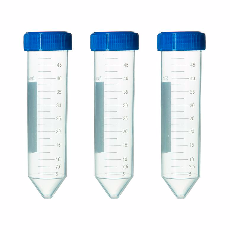 Пробирки конические с винтовой крышкой и делениями нестерильные