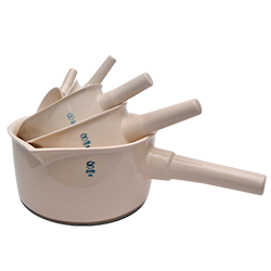 Кастрюли фарфоровые