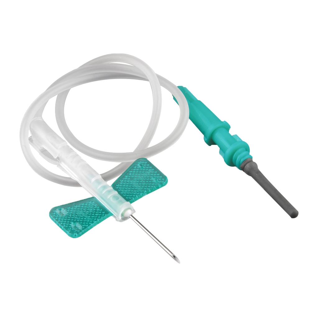 Иглы-бабочки с гибким катетером для вакуумных пробирок