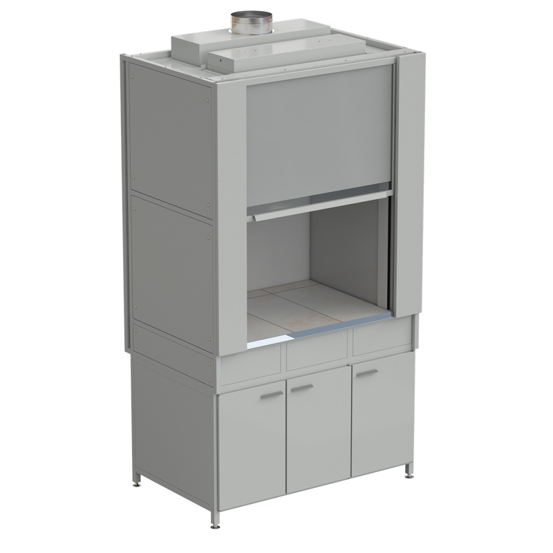 Шкафы вытяжные с коконом из стеклопластика