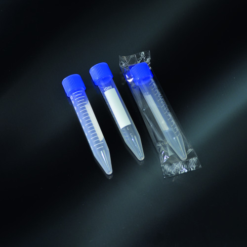 Пробирка коническая с навинчивающейся крышкой и делениями 10 мл, 16х103 мм, стерильная, п/п, 50 шт/уп.