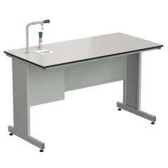 Стол пристенный с подводом воды 1500х750х900 мм, раб. поверхность - LABGRADE