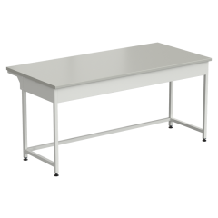 Стол приборный упрощенный 1800x850x850 мм, раб. поверхность - ЛАМИНАТ СЕРЫЙ