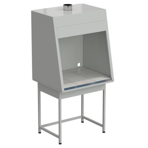 Шкаф для нагревательных печей 920х780х1820 мм, серый металл, раб. поверхность - КЕРАМИКА