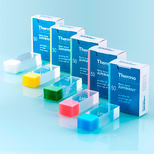 Стекло предметное СП-7109, 76х26±1,0 мм, толщина 1,0±0,1 мм, с полированными краями и оранжевой полосой для записи