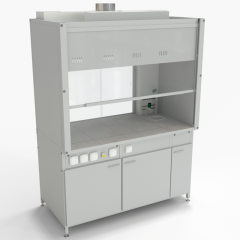 Шкаф демонстрационный специализированный, с электрикой 1500х800х2140, раб. поверхность - КЕРАМИКА