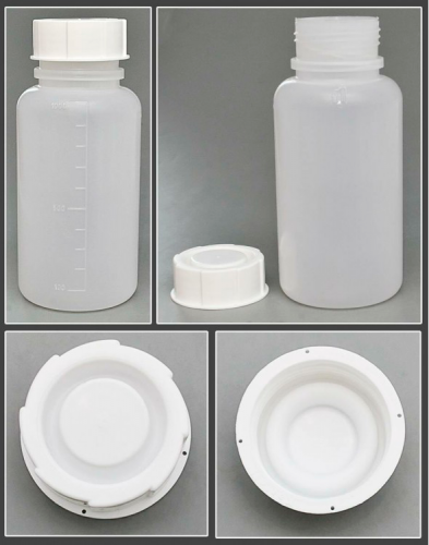 Банка широкогорлая для реактивов 1000 мл, с делениями, п/п, Kartell