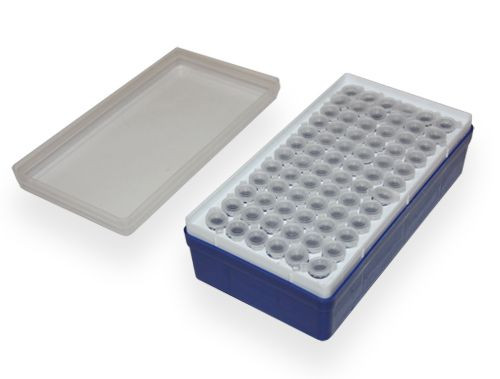Штатив-бокс для микропробирок Эппендорфа 0,5 мл, 72 гнезда, п/п, Китай