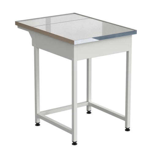 Стол-приставка 610х850х850 мм, раб. поверхность - КЕРАМОГРАНИТ