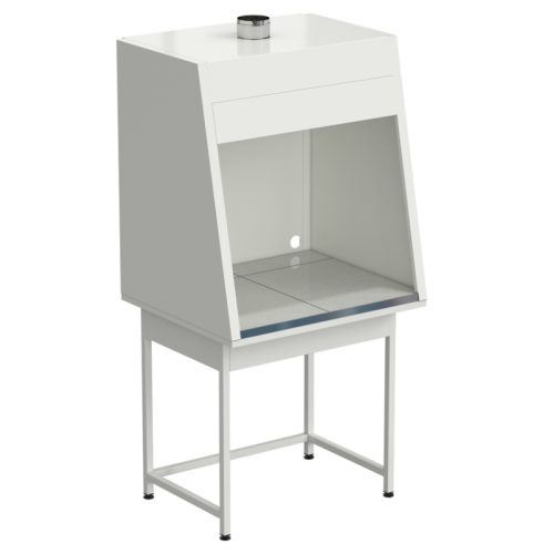 Шкаф для нагревательных печей 920х780х1820 мм, белый металл, раб. поверхность - КЕРАМОГРАНИТ