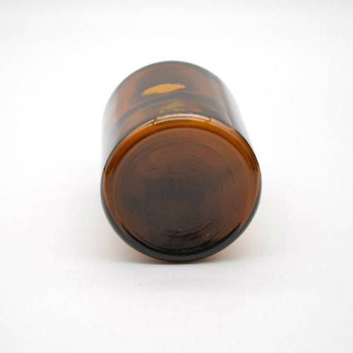 Склянка для реактивов 125 мл из темного стекла с узкой горловиной и притертой пробкой