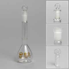 Колба мерная 2-25-1 10/19 с одной меткой и пришлифованной пробкой