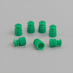 Пробка диаметром 12 мм, п/э, зеленая, 1000 шт/уп.