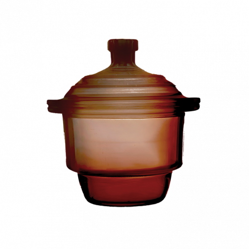 Эксикатор без крана 2-240 из темного стекла