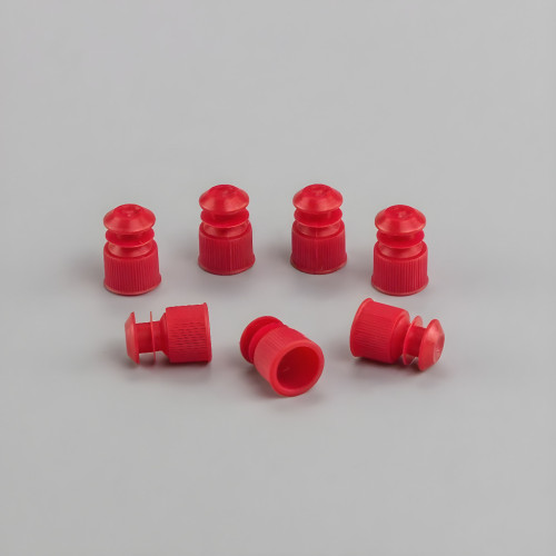 Пробка диаметром 12 мм, п/э, красная, 1000 шт/уп.