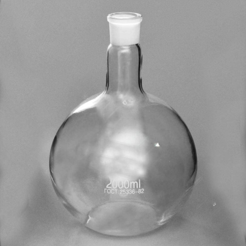 Колба плоскодонная П-1-2000-29/32 со шлифом