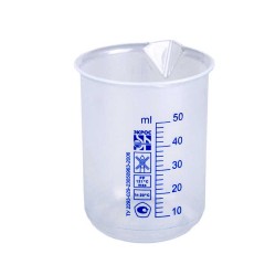 Стакан низкий со шкалой 50 мл