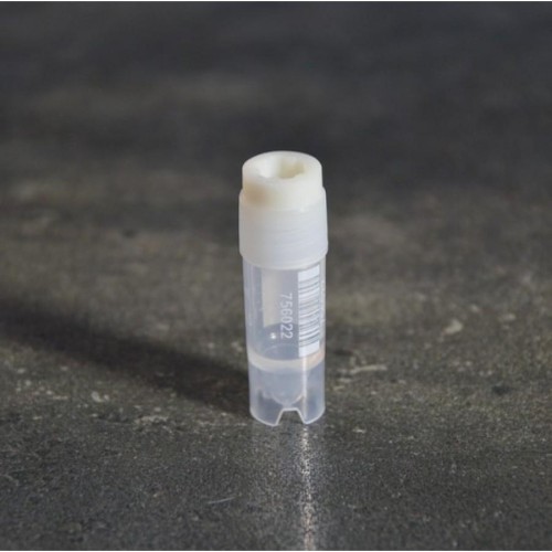 Криопробирка с завинчивающейся крышкой и юбкой устойчивости 1,2 мл, 12,5х43 мм, с внешней резьбой, стерильная, п/п, Aptaca
