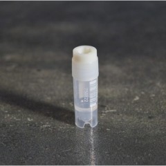 Криопробирка с завинчивающейся крышкой и юбкой устойчивости 1,2 мл, 12,5х43 мм, с внешней резьбой, стерильная, п/п, Aptaca