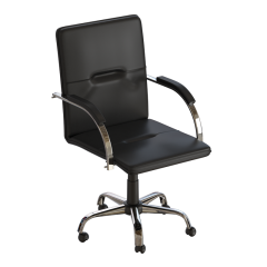 Кресло учителя (высота 410-540 мм) (с подлокотниками, ролики)