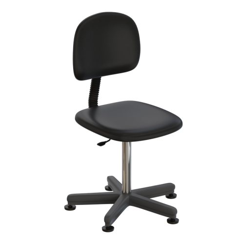 Стул офисный на опорах (высота 410-540 мм) (кож.зам.)