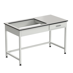 Приставка для весового стола 1200х600х750, раб. поверхность - LABGRADE (весовой стол слева)