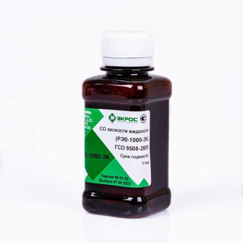 РЭВ-1000-ЭК ГСО 9508-2009 МСО 1734:2011 (при 20°С (800-1350 мм2/с), 100°С (14-30 мм2/с))