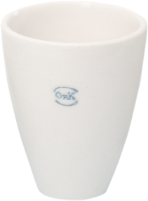 Тигель высокий фарфоровый №1, 3 мл