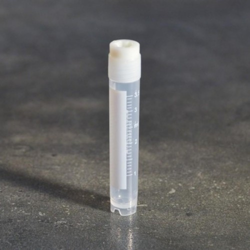 Криопробирка с завинчивающейся крышкой и юбкой устойчивости 4 мл, 12,5х75 мм, с внешней резьбой, стерильная, п/п, Aptaca