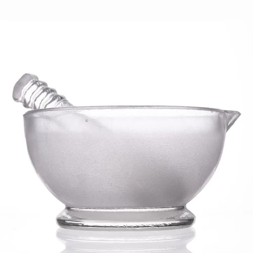 Ступка стеклянная с пестиком 75 мм