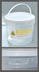 Контейнер для гистологии с защелкивающейся крышкой и этикеткой, 5000 мл, 227х181 мм, н/с, Aptaca