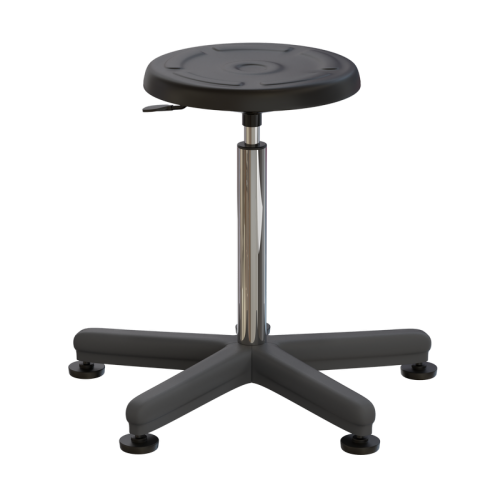 Табурет офисный на опорах (410-540 мм) (полиуретан)