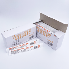 Тампон-зонд из вискозы с пластиковым аппликатором, 150 мм, стерильный, 100 шт/уп.