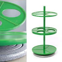 Штатив ЭКРОС-2940 (ПЭ-2940) для 3-х цилиндрических делительных воронок объемом 500 мл