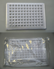 Планшет иммунологический без крышки, 96 лунок, V-образное дно, стерильный, п/с, Aptaca