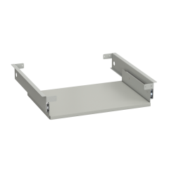 Полка выдвижная для клавиатуры 570х516х115, серая, ЛАМИНАТ СЕРЫЙ