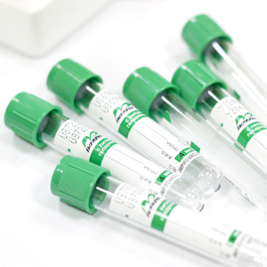 Вакуумные пробирки для исследования плазмы с натрий гепарином, 13х75 мм, 3 мл, пластик