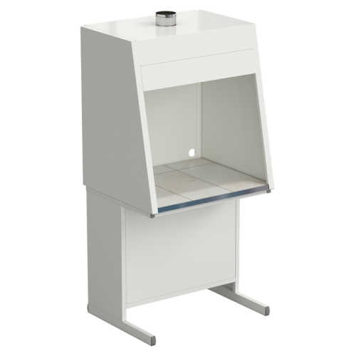 Шкаф для нагревательных печей 920х780х1870 мм, цвет изделия - белый, раб. поверхность - КЕРАМИКА