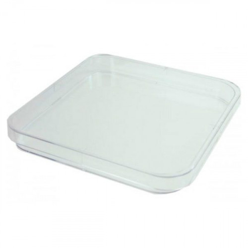 Чашка Петри стерильная 120х120 мм, квадратная, п/с, Aptaca, 10 шт/уп.