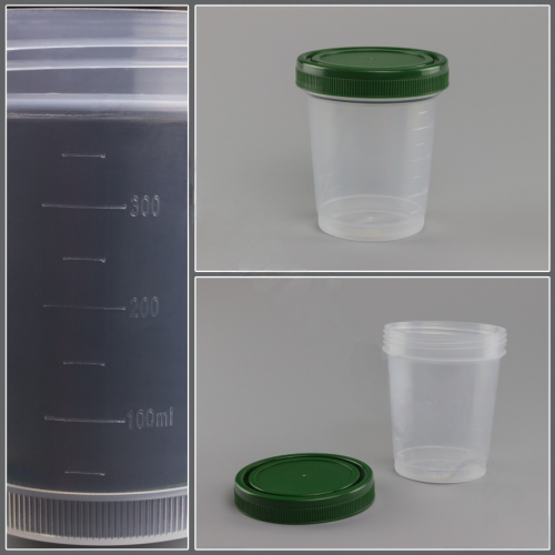 Контейнер для гистологии с завинчивающейся крышкой 500 мл, 90х109 мм, н/с, 132 шт/уп.