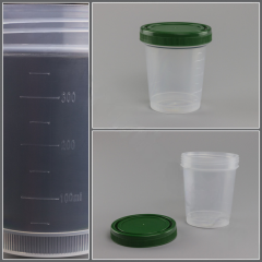 Контейнер для гистологии с завинчивающейся крышкой  500 мл, 90х109 мм, н/с, 132 шт/уп.