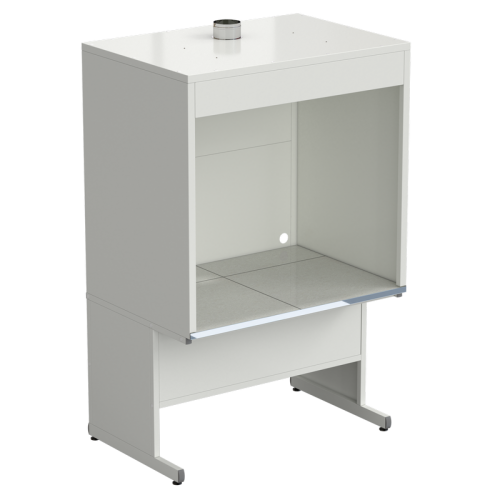 Шкаф для нагревательных печей 1210x870x1895 мм, цвет изделия - белый, раб. поверхность - КЕРАМОГРАНИТ