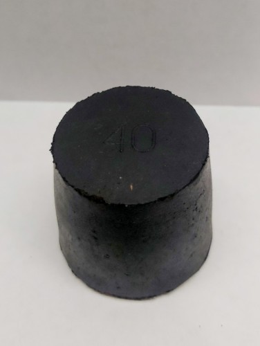 Пробка резиновая №40
