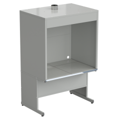 Шкаф для нагревательных печей 1210x870x1895 мм, цвет изделия - серый, раб. поверхность - КЕРАМОГРАНИТ