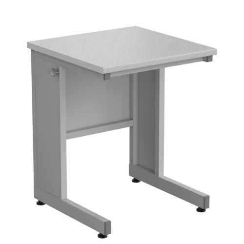 Стол ученический 600х600х760, раб. поверхность - ЛАМИНАТ БЕЛЫЙ