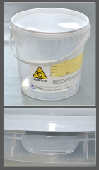 Контейнер для гистологии с защелкивающейся крышкой и этикеткой, 2000 мл, 170х154 мм, н/с, Aptaca