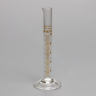 Цилиндр мерный 1-10-1 с носиком на стеклянном основании